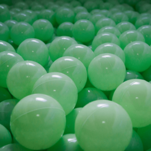 groene ballenbak ballen