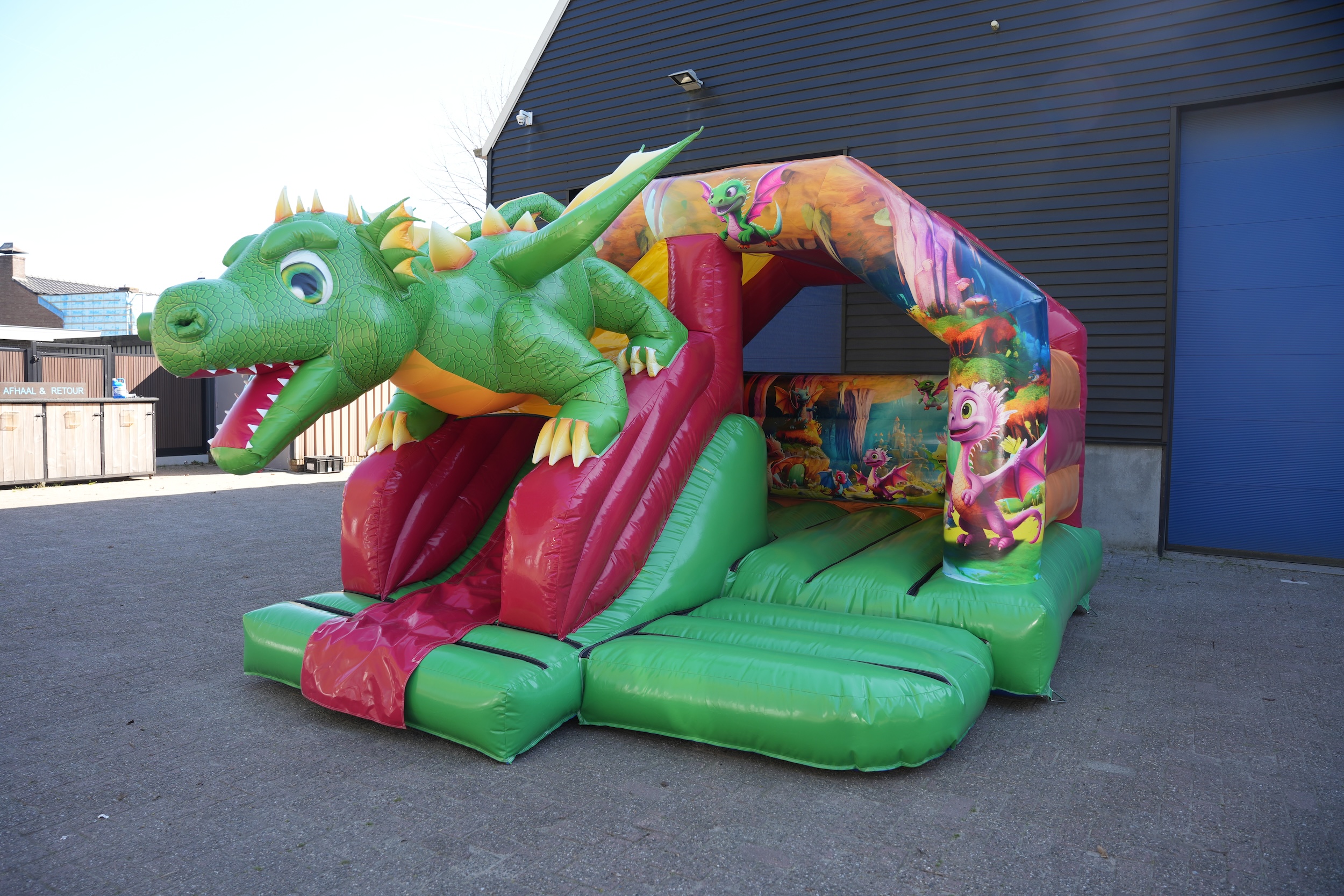 Springkussen Draak - Afbeelding 2