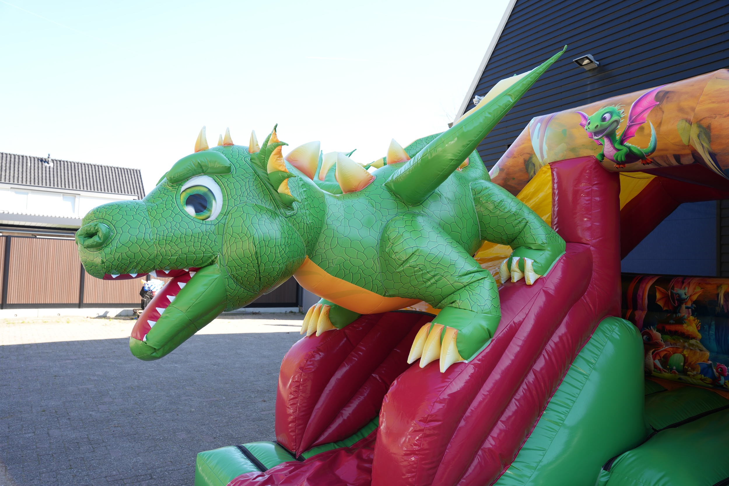 Springkussen Draak - Afbeelding 3